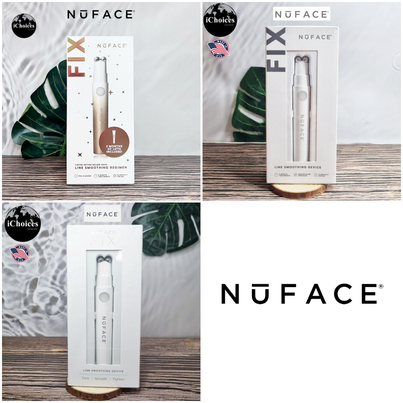 SALE!!! [NuFACE] FIX Line Smoothing Device Firm Smooth Tighten & Serum นิวเฟส เครื่องยกกระชับร่องลึก