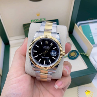 นาฬิกาข้อมือ Rolex Datejust CC clean (พร้อมกล่องใส travel case)