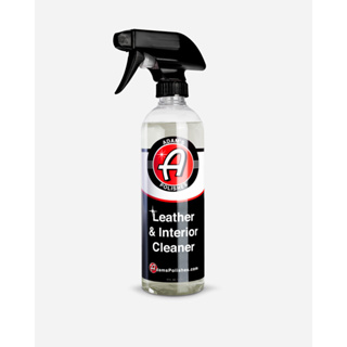 Adams Leather and Interior Cleaner (16 oz/473 ml) ผลิตภัณฑ์น้ำยาทำความสะอาดเบาะหนังและภายในรถยนต์