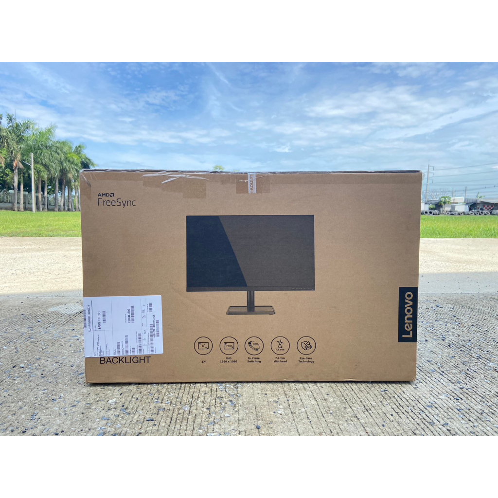 จอ Monitor 27” Lenovo L27i-30 IPS Free-sync ของใหม่