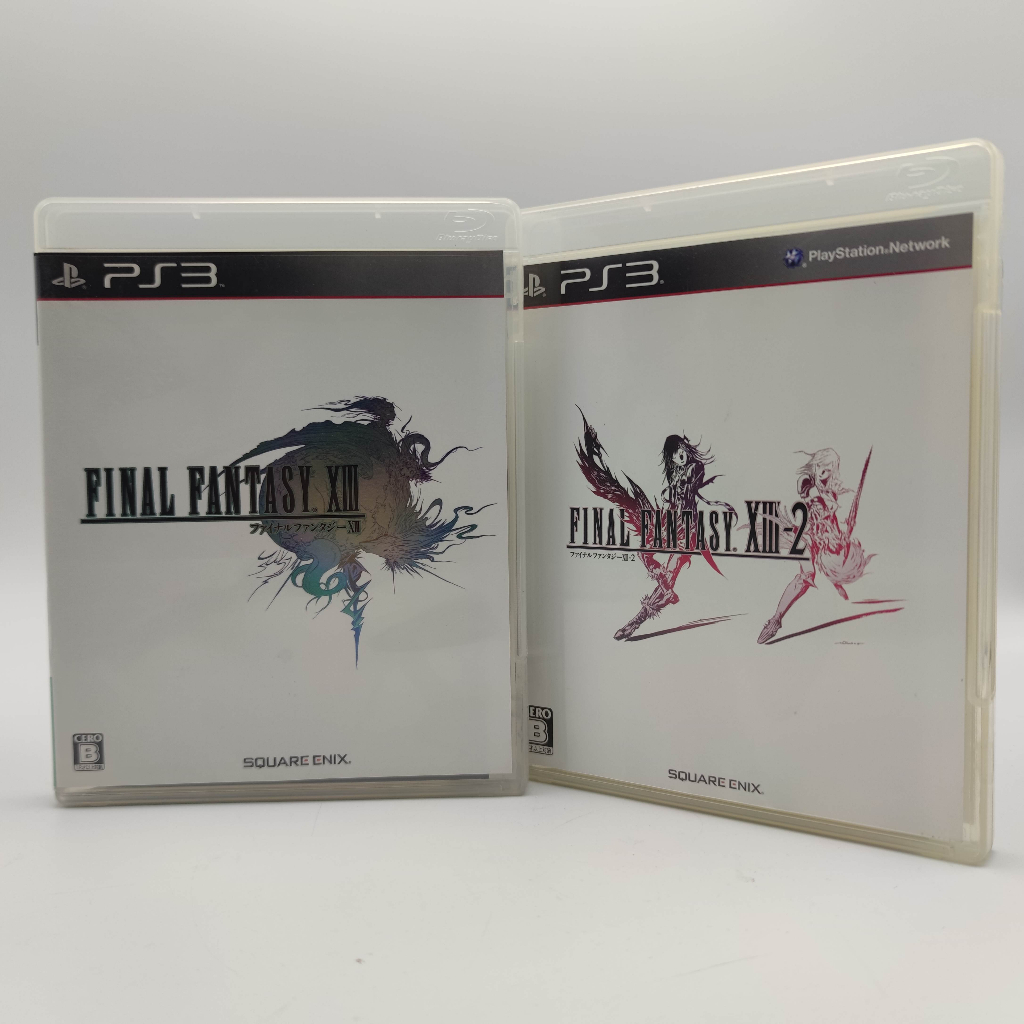 FINAL FANTASY XIII + XIII-2 Sony PlayStation 3 [PS3] แผ่นสภาพดี