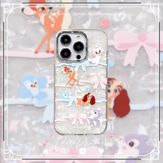 🔥สไตล์ใหม่🔥เคสไอโฟน iphone 11 14 Pro Max สาว หวานสวย ลายเปลือก ขอบเต็ม ป้องกันการตก iphone 12 13 Pro Case for iPhone