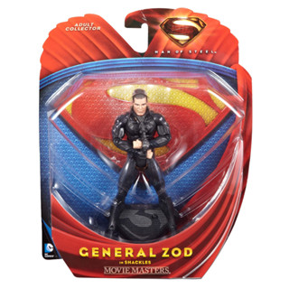 [RARE] MATTEL : SUPERMAN MAN OF STEEL MOVIE MASTER : GENERAL ZOD with SHACKLES รุ่น 6 นิ้ว สินค้าจาก MATTEL ของแท้ 100%