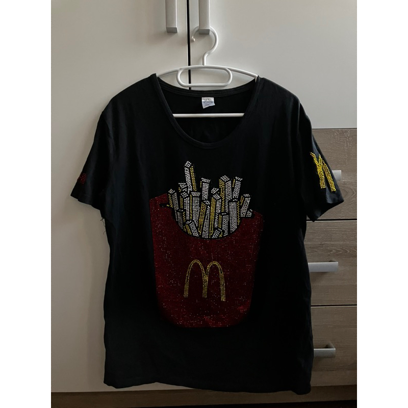 🇺🇸 เสื้อยืด usa oversize งานปักเพชร 90฿