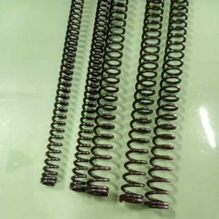 สปริงแรงดัน สปริงกด compression spring มีให้เลือกหลายขนาด สปริงอ่อน-แข็ง ขนาดลวด1-3mm ยาว40cm