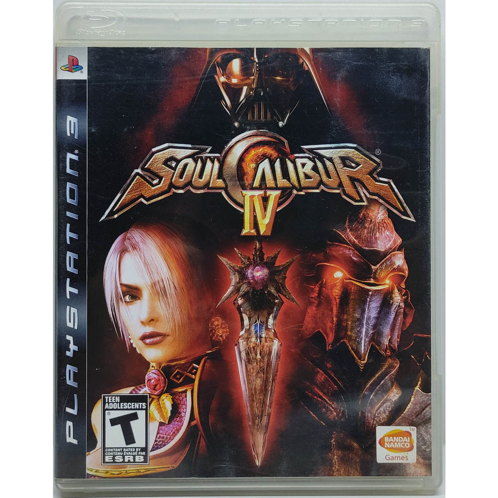 Soul Calibur IV [Z1,US] แผ่นแท้ PS3 มือสอง *ภาษาอังกฤษ*
