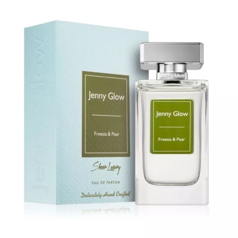 น้ำหอมผู้หญิง Jenny Glow Freesia &amp; Pear EDP Pour Femme 80 ml.