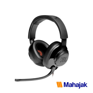 JBL Quantum 200 หูฟังเกมมิ่งมีไมโครโฟนแบบ Flip-up boom