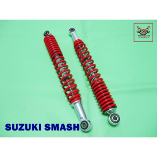 SUZUKI SMASH REAR SHOCK SPRING RED SET (370 mm.)  // โช๊คหลัง สปริงแดง สินค้าคุณภาพดี