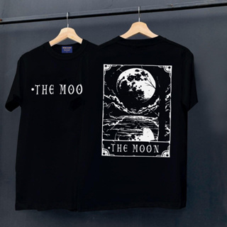 (พร้อมส่ง) เสื้อยืด THE MOON - ผ้า Cotton100%