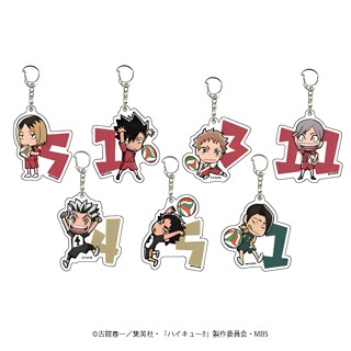 Haikyuu ! Kenma Kozume พวงกุญแจ อะคริลิค Nishitaniyu Haikyu! Acrylic Key Holder 03. อนิเมะ ไฮคิว!! คู่ตบฟ้าประทาน