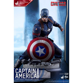 HOT TOYS MMS 360 CAPTAIN AMERICA : CIVIL WAR – BATTLING VERSION (มือสอง)