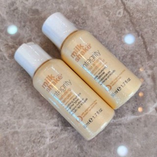 Milk Shake Integrity Nourishing Shampoo /Conditioner 50ml บำรุงผมแห้งเสีย ให้ผมนุ่มสวย ลดการชี้ฟู