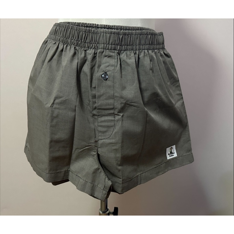 กางเกง Boxer ยี่ห้อ Monkey&Melon แท้ 100% มือ 1 Size M  สีน้ำตาลอ่อน