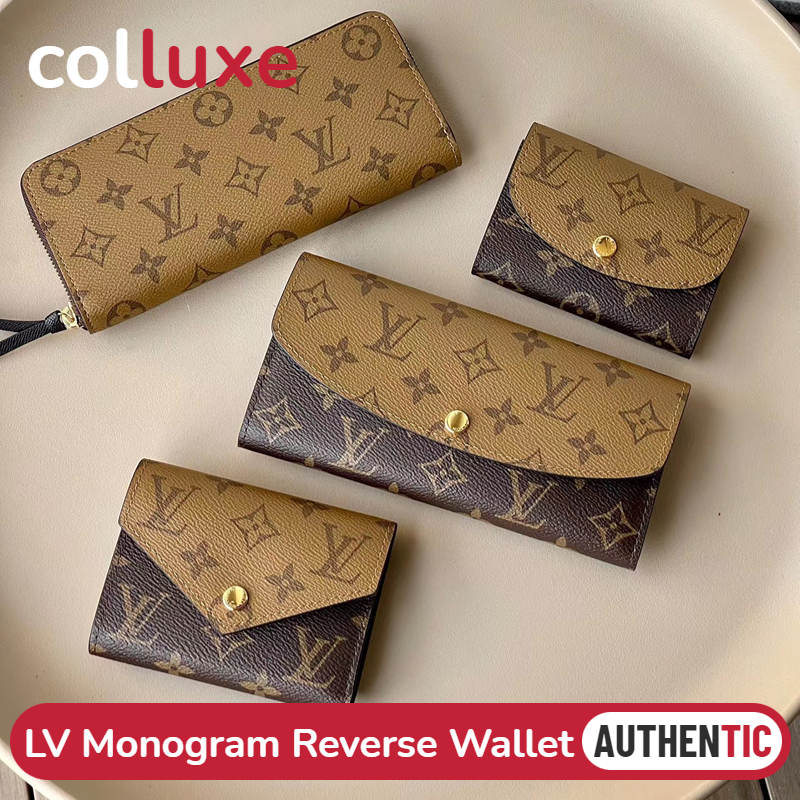👜หลุยส์วิตตอง Louis Vuitton Victorine Wallet Emilie &amp; Portomone &amp; Sarah Long wallet กระเป๋าสตางค์ผู้หญิง lv Clemence