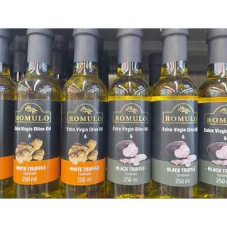 น้ำมันเห็ดทรัฟเฟิล ROMULO EXTRA VIRGIN OIL WITH BLACK / WHITE TRUFFLE 250 ML