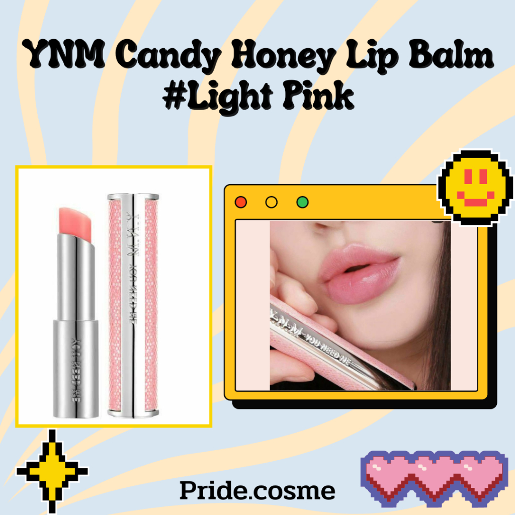 YNM Candy Honey Lip Balm #Light Pink