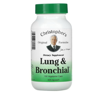 Christopher’s Original Lung and Bronchial 425 mg 100 Vegetarian Caps