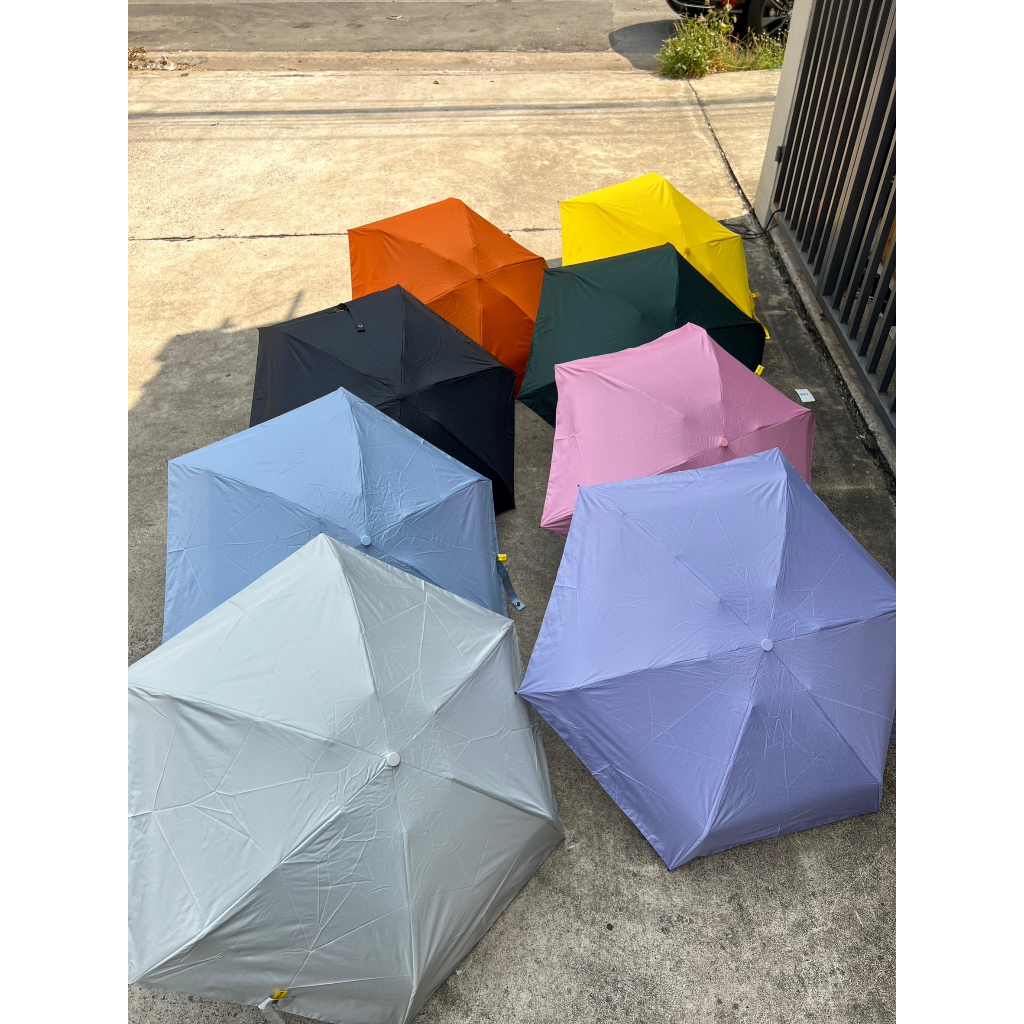 ร่มพับได้ พร้อมส่ง ทุกสี ขนาดพกพา พาสเทล ร่ม 6 ก้าน พร้อมกล่องแบบแคปซูล ราคา ถูกที่สุด ดีลบีเคเค แกลเลอรีภาพที่ 7