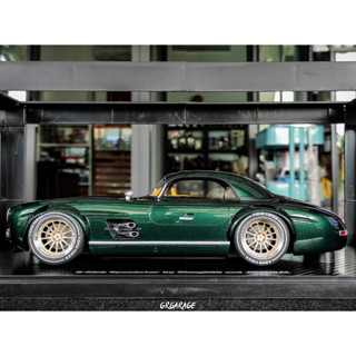 MERCEDES-BENZ S-KLUB SPEEDSTER BY SLANG500 AND JONSIBAL ALPINA GREEN 2021 1:18 (GT SPIRIT)