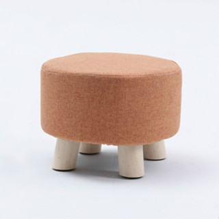 ST041 Stool ทรงกลม ขาไม้