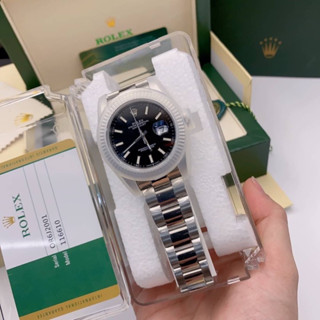 นาฬิกาข้อมือ Rolex Datejust CC clean (พร้อมกล่องใส travel case)