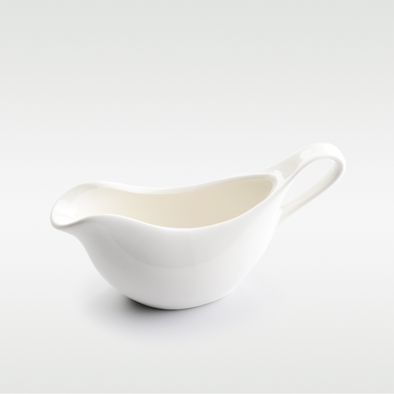 Symphony ถ้วยพอร์ซเลนใส่เกรวี่ ซอส น้ำสลัด Ceramic Gravy & Sauce Boat