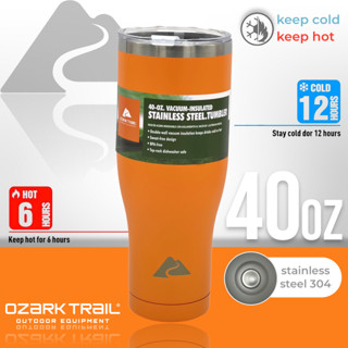 OZARK TRAIL แก้วเก็บความเย็น แก้วเก็บอุณหภูมิ ขนาด40ออนซ์