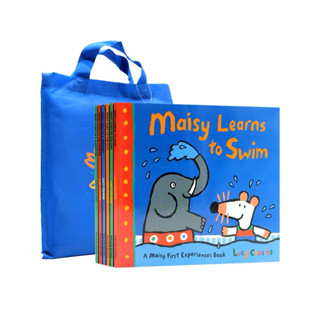 Maisys Holiday Bookbag: Camping/Swim/Sleepover/City/Museum/Holiday, 6 Books Set with Blue Bag, Great Gift for Children