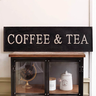 COFFEE &amp; TEA Metal Wall Decor