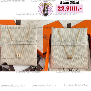 👜: New!! Hermes Mini Necklace‼️ก่อนกดสั่งรบกวนทักมาเช็คสต๊อคก่อนนะคะ‼️