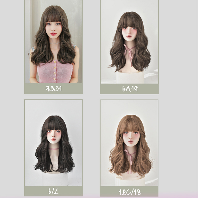 วิกผม ทรงผมสวยใสง่ายดูดี รหัส 9331 เส้นไหมเกาหลี สินค้าส่งในไทย พร้อมส่ง