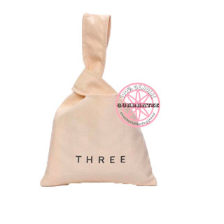 กระเป๋าคล้องแขน สไตล์ญี่ปุ่น THREE Japanese Style Cotton Wrist Bag