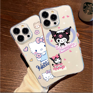 เคสโทรศัพท์ ลายการ์ตูน สำหรับ VIVO V25 Pro Y75 5G Y22 Y22S Y16 Y91C Y02 Y36 V11 Y78 V7 Plus นิ่มกันกระแทก ใส เคสโทรศัพท์