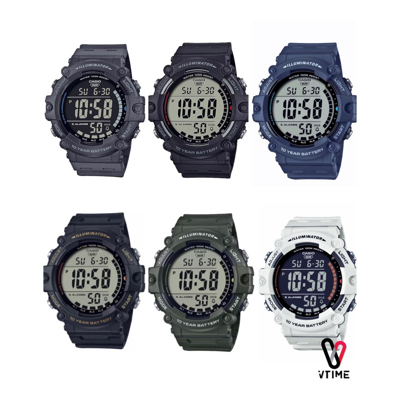 นาฬิกาข้อมือ CASIO รุ่น AE-1500WH-1A | AE-1500WH-8B | AE-1500WH-2A | AE-1500WH-8B2 | AE-1500HWC