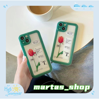 ❤️ส่งของขวัญ❤️ เคสไอโฟน 11 12 13 14 Pro Max ดอกไม้ เรียบง่าย ฤดูร้อน แฟชั่น ระดับสูง น่ารัก Case for iPhone สาวน่ารักหัว