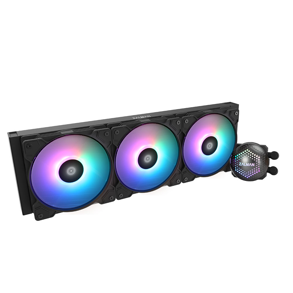 ZALMAN ( ชุดน้ำระบายความร้อน ) รุ่น ALPHA36 3 ตอน BLACK / WHITE LIQUID COOLER WARRANTY 3Y