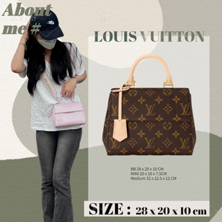 หลุยส์วิตตอง /Louis Vuitton CLUNY BB /MINI Bag /ผู้หญิง/กระเป๋าสะพายไหล่/กระเป๋าถือ