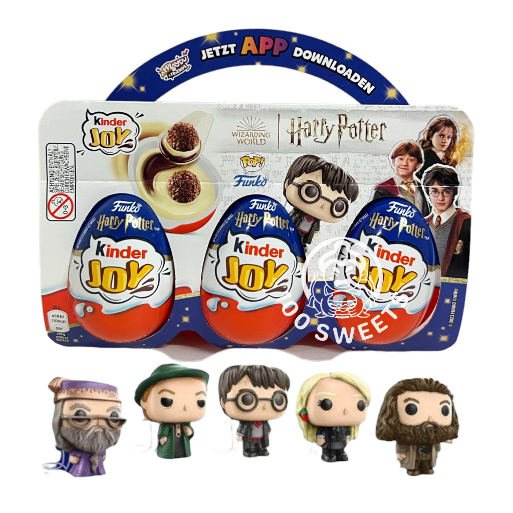 Kinder Joy Harry Potter คินเดอร์จอยแฮรี่พอตเตอร์ (แพค 3 ลูก)