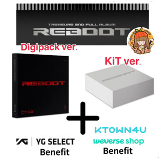 [KIT / Digipack ver.] อัลบั้ม TREASURE 2ND FULL ALBUM [REBOOT]