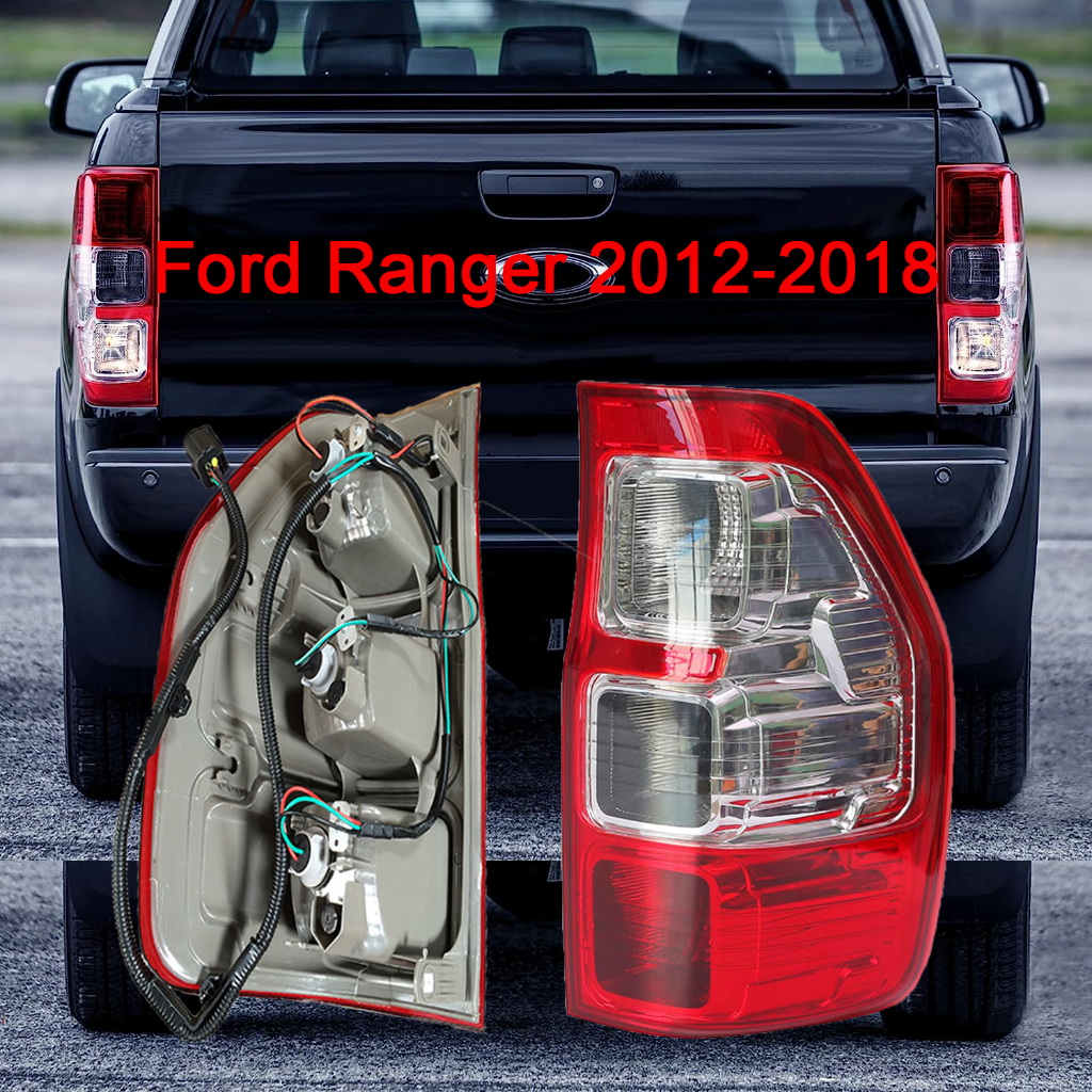 ไฟท้าย for Ford Ranger 2012-2018 ฟอร์ด เรนเจอร์ ปี ไฟท้าย พร้อมขั้ว และหลอดไฟ Tail light Tail lamp Ford - รูปที่ 7