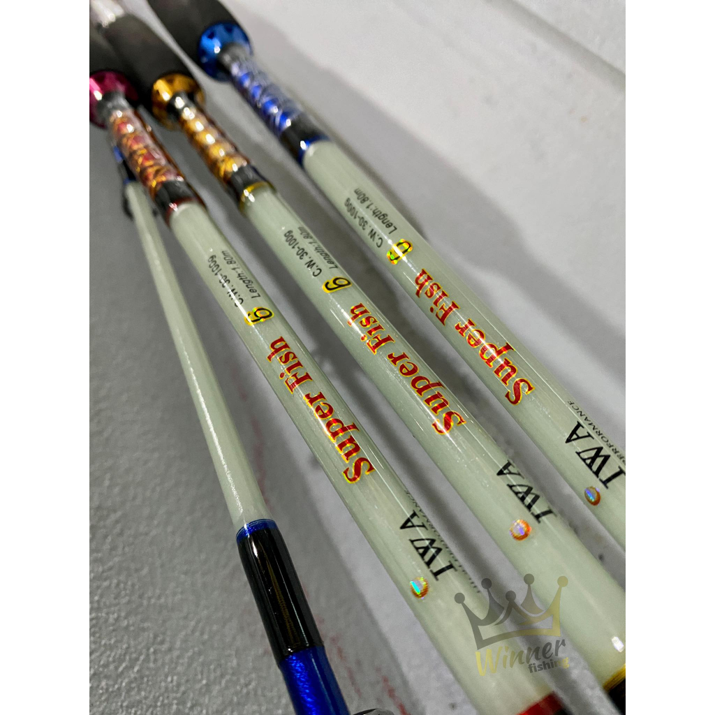 [ตรงปก] คันตัน หน้าดิน IWA Superfish Lure wt. 30-100 G