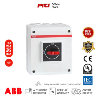 ABB OTP16-63 4P (16-80A) Safety Switch Enclosed Switch Disconnector