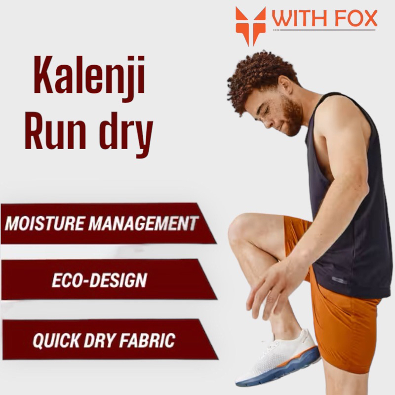 ทักแชทขอโค้ดส่วนลด เสื้อกล้ามใส่วิ่งkalenji run dry