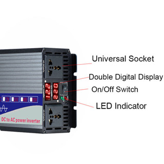 อินเวอร์เตอร์ เพียวซายเวฟ 5000w 12v/24v CJ Inverter pure sine wave inverter เครื่องแปลงไฟ สินค้าราคาถูกจากโรงงาน