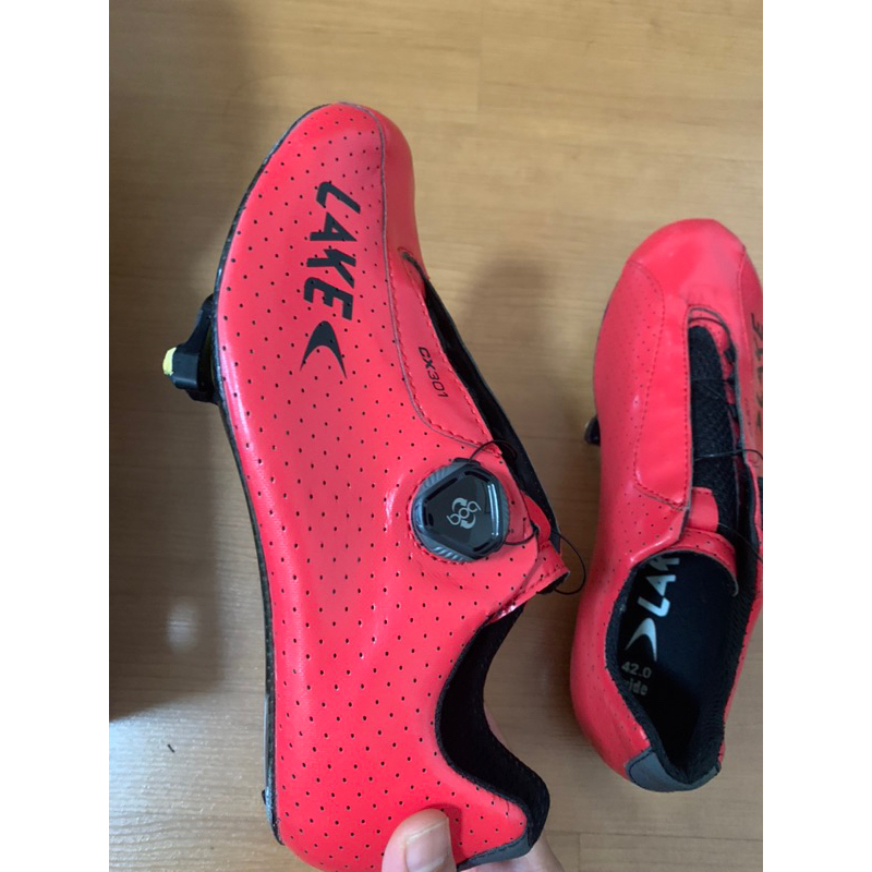 Lake CX301-X MENSรองเท้าจักยาน สีแดง