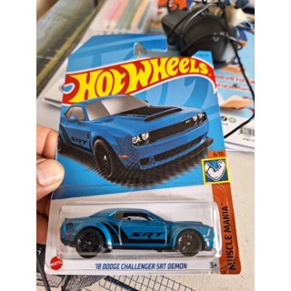 hotwheel basiccar 18 dodge challenger set demon