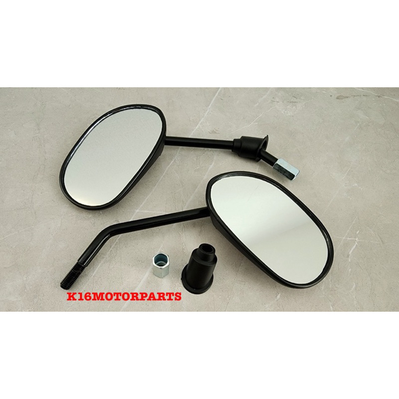 กระจก มองข้าง รุ่น WAVE 125 ขาดำ ยี่ห้อ TW RACING