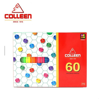 สีไม้คอลลีน Colleen สีไม้ 48 60 72 120 สี ชนิด 1 หัว สีไม้ยาวคอลลีน 1 หัว สีไม้คอลลีน ดินสอสี จำนวน 1 กล่อง