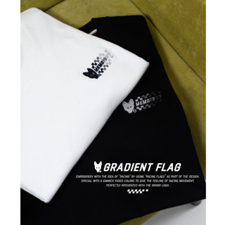 Memo By AEIOU เสื้อยืด Memo Supersoft Premium ปักเล็ก รุ่น Gradient Flag สินค้าลิขสิทธิ์แท้ รุ่นขายดี